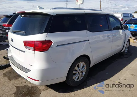 2017 Kia Sedona Lx из США, поврежденный, VIN KNDMB5C12H6315694
